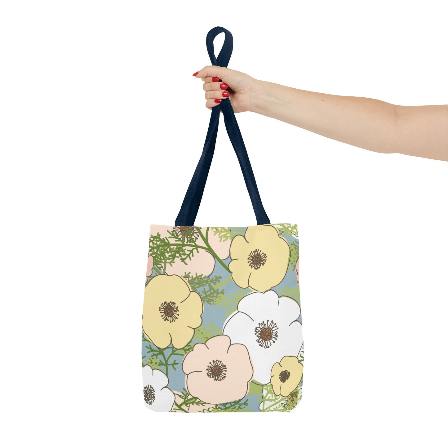 Playful Poppies Tote Bag