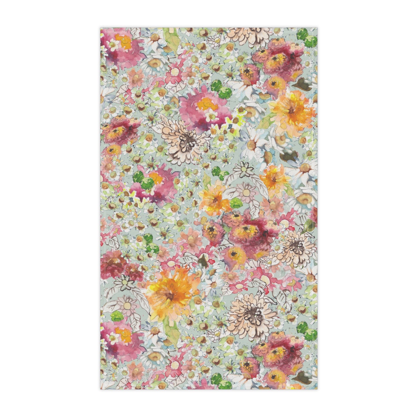 Farmhouse Floral Kitchen Towel