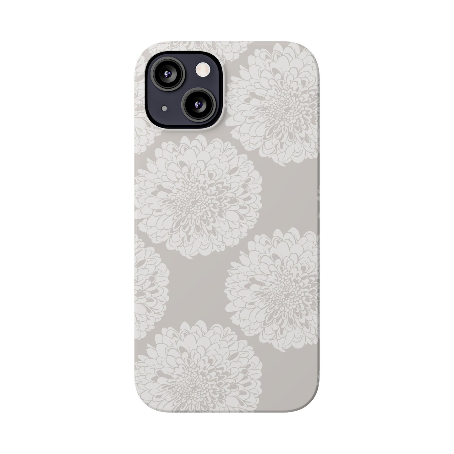 New Nouveau in Gray Slim Phone Cases