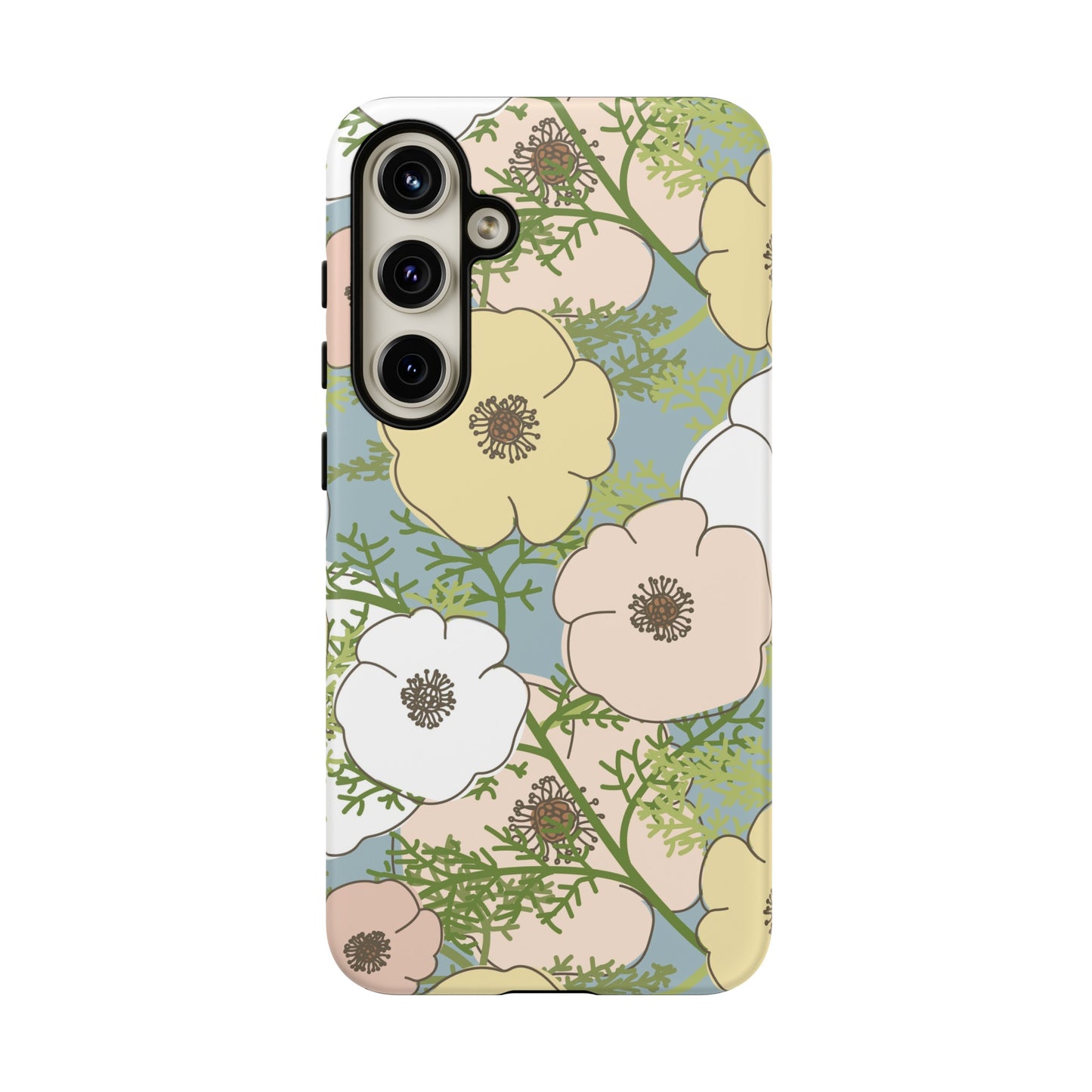 Playful Poppies Tough Cases for Samsung