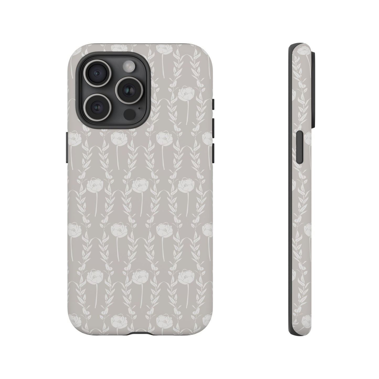 New Nouveau in Gray Tough Cases for iPhone