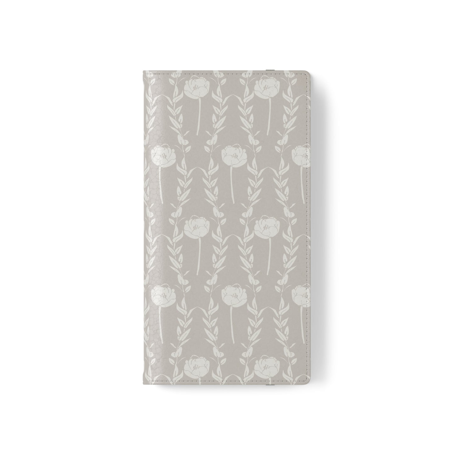 New Nouveau in Gray (Tulips) Flip Cases for Samsung