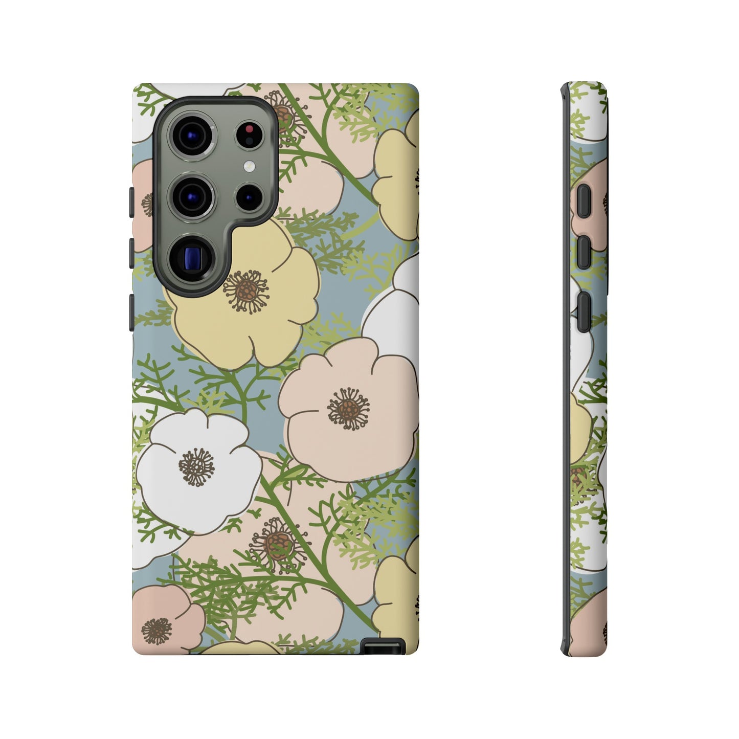 Playful Poppies Tough Cases for Samsung