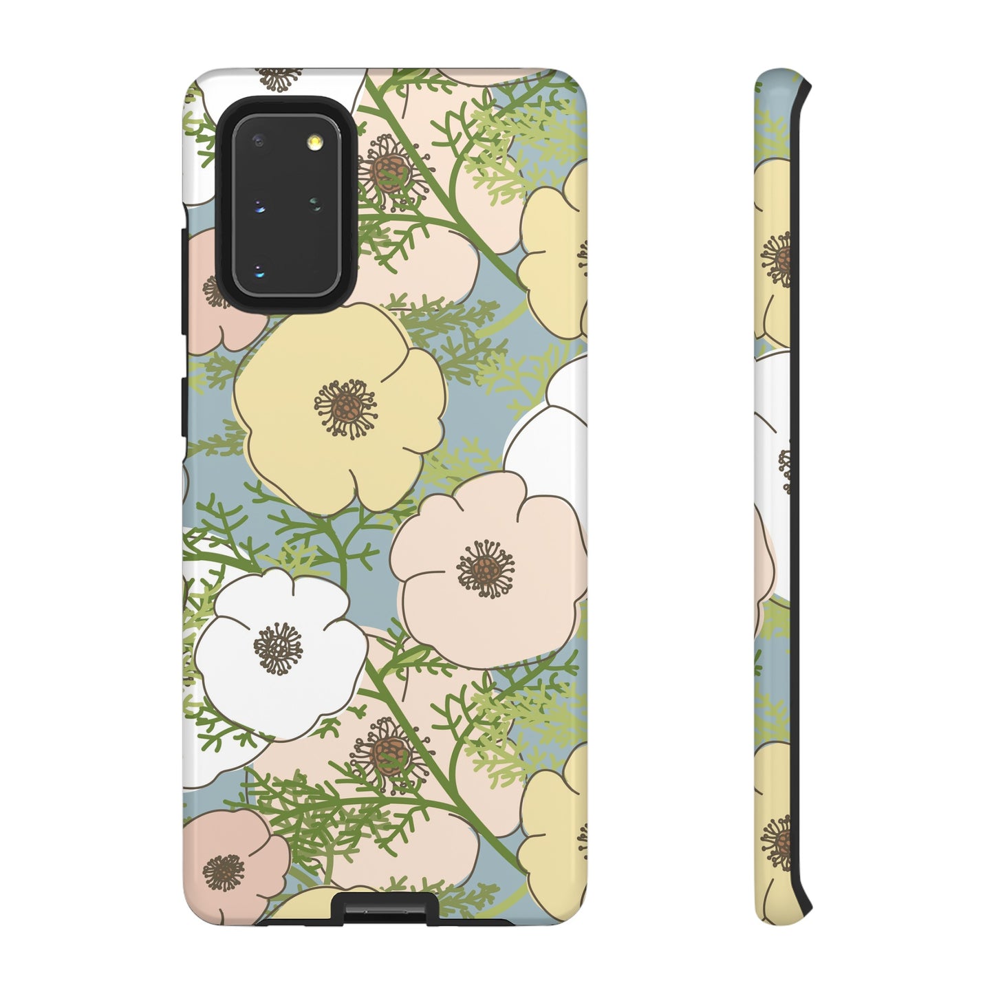 Playful Poppies Tough Cases for Samsung