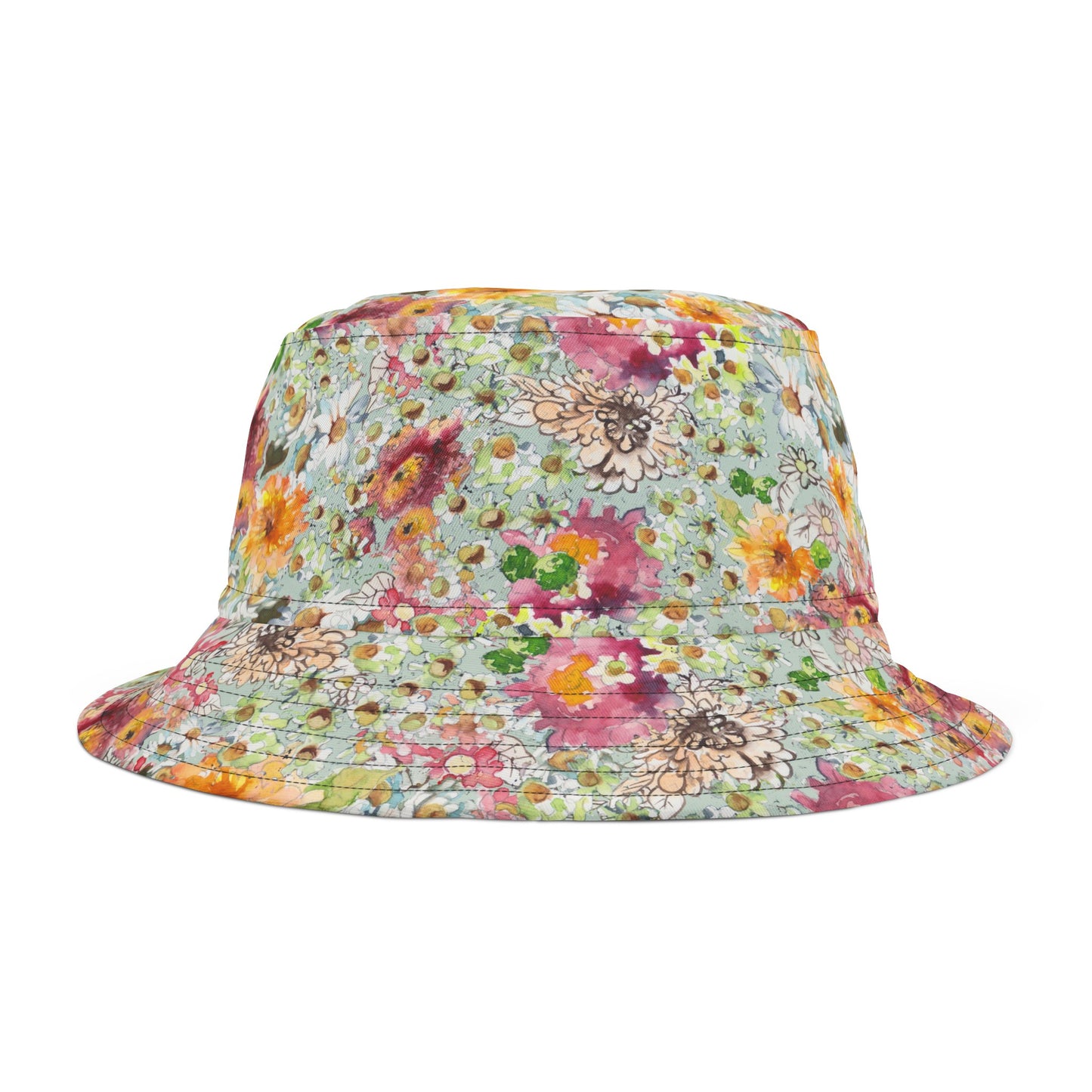 Farmhouse Floral Bucket Hat