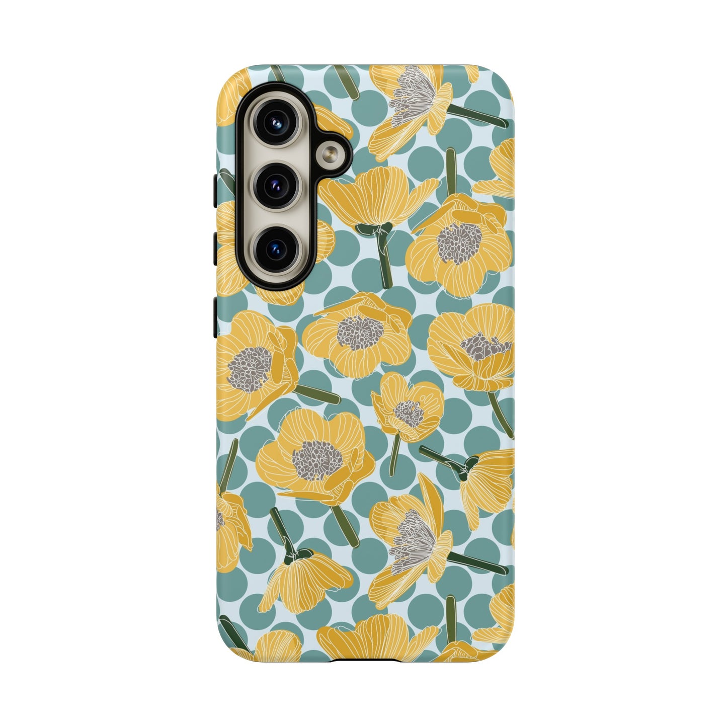 Buttercups and Polka Dots Tough Cases for Samsung