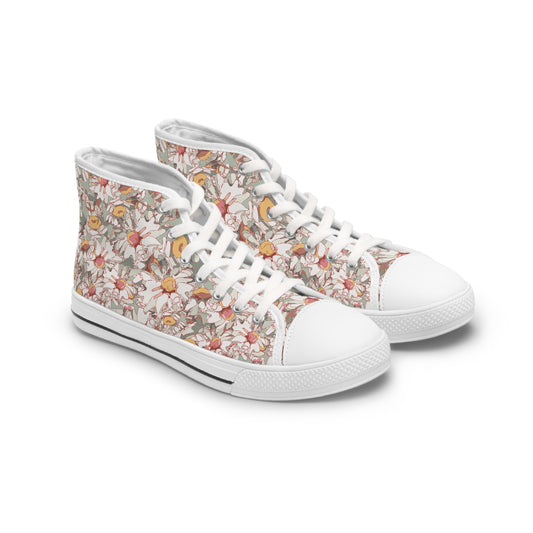 Daisies Women's High Top Sneakers