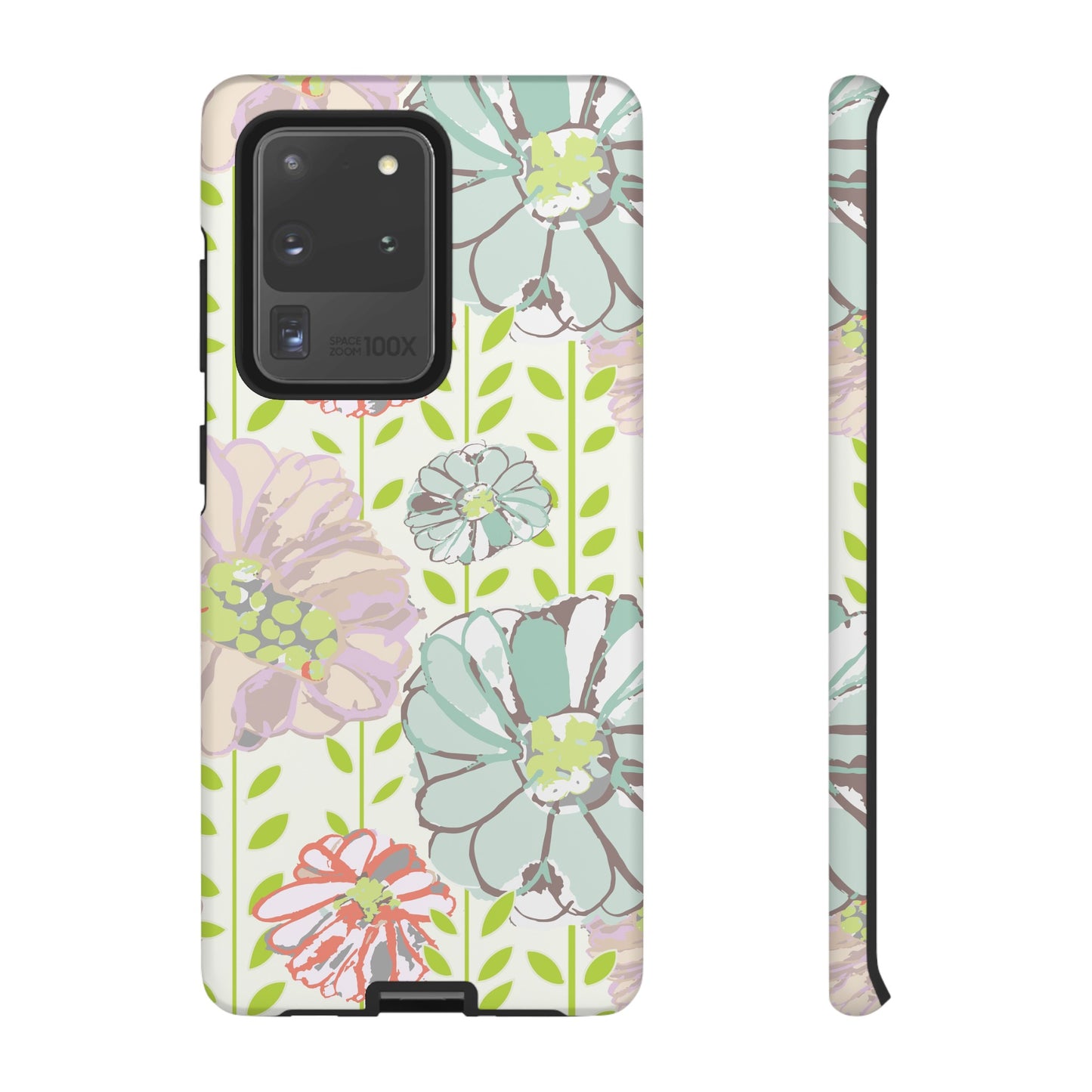 Soft Watercolor Floral Tough Cases for Samsung