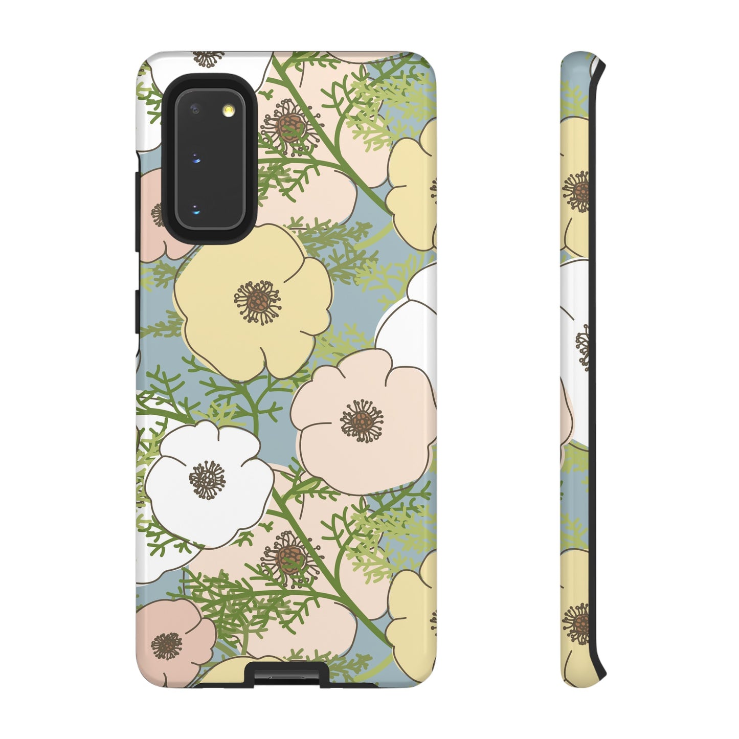 Playful Poppies Tough Cases for Samsung