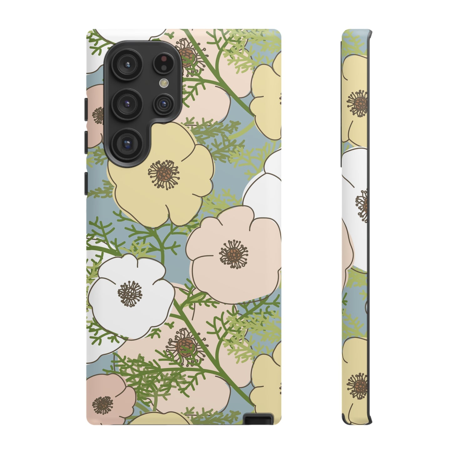 Playful Poppies Tough Cases for Samsung