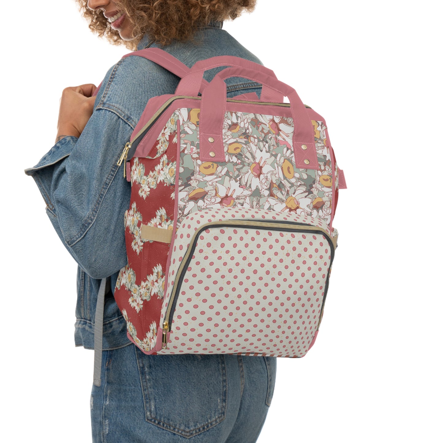 Daisies Multifunctional Diaper Backpack