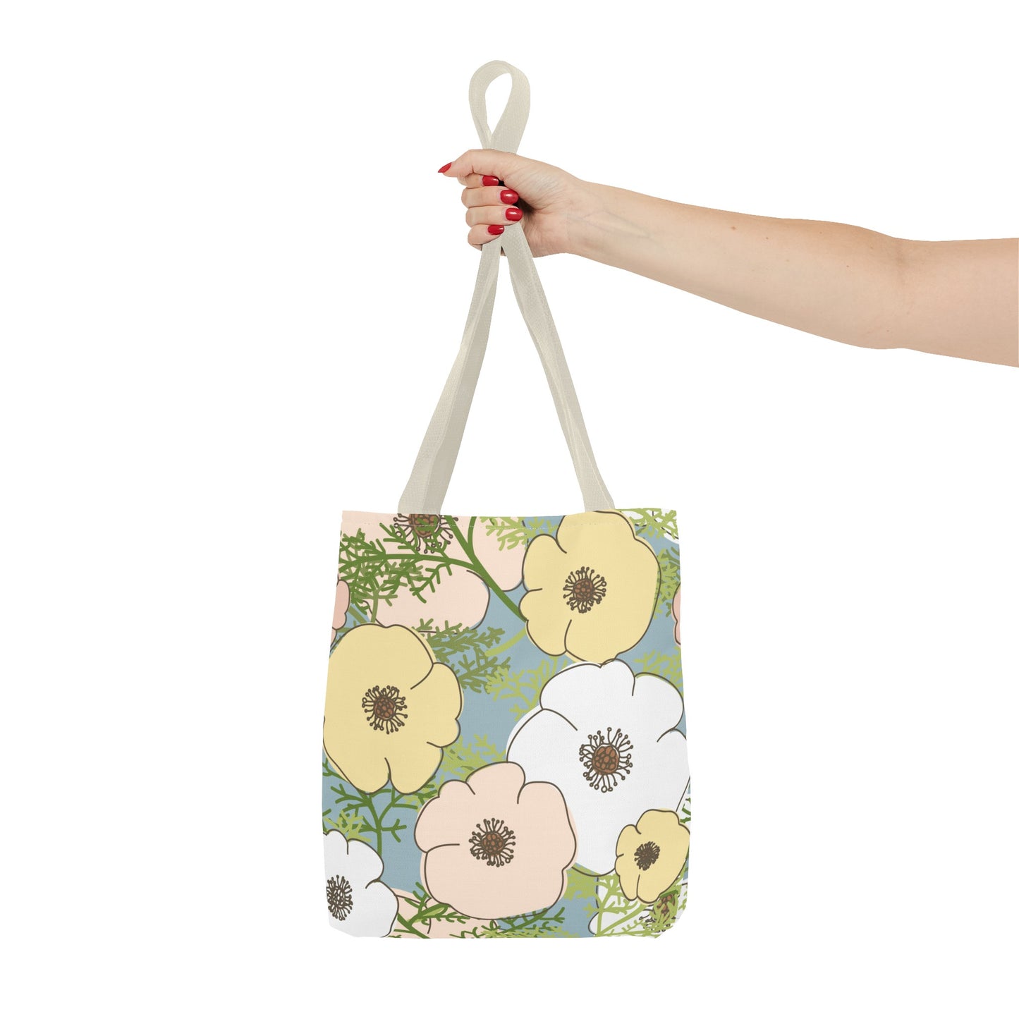 Playful Poppies Tote Bag