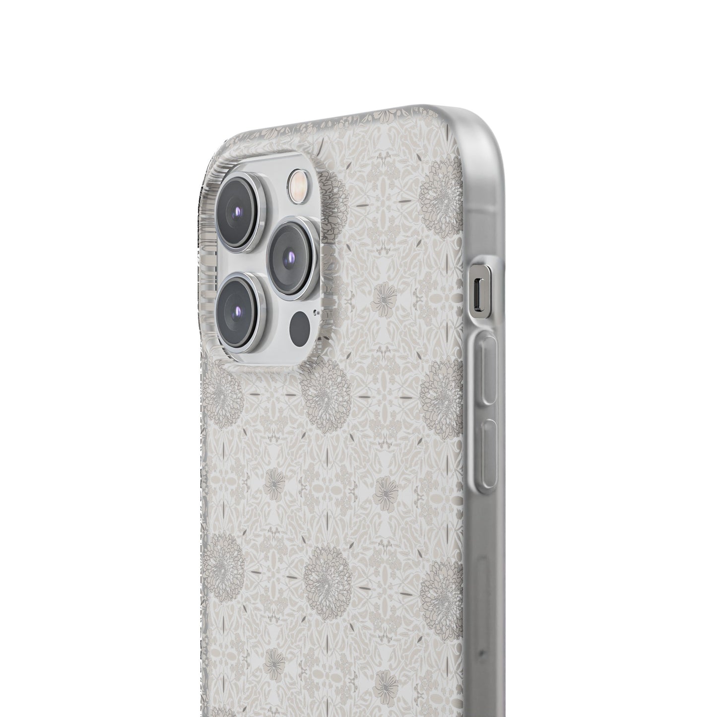 New Nouveau in Gray Flexi Cases for iPhone