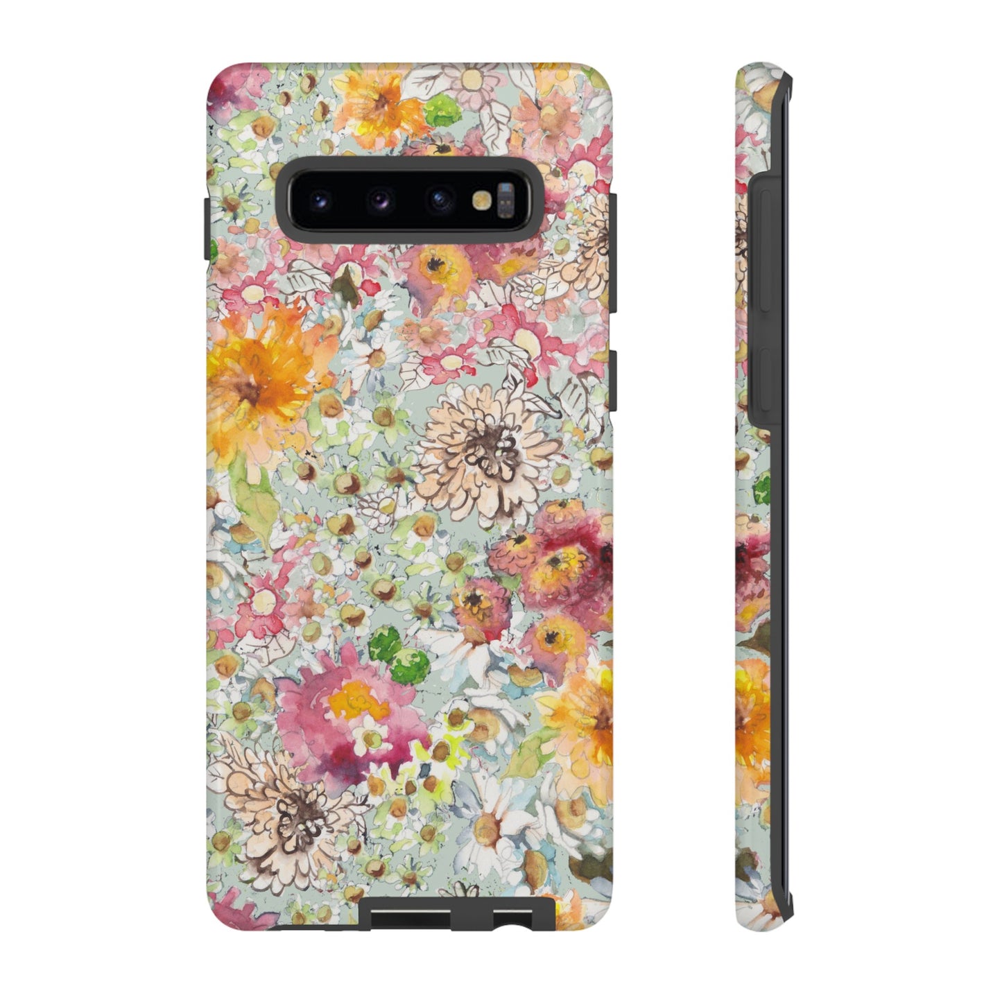 Farmhouse Floral Tough Cases for Samsung