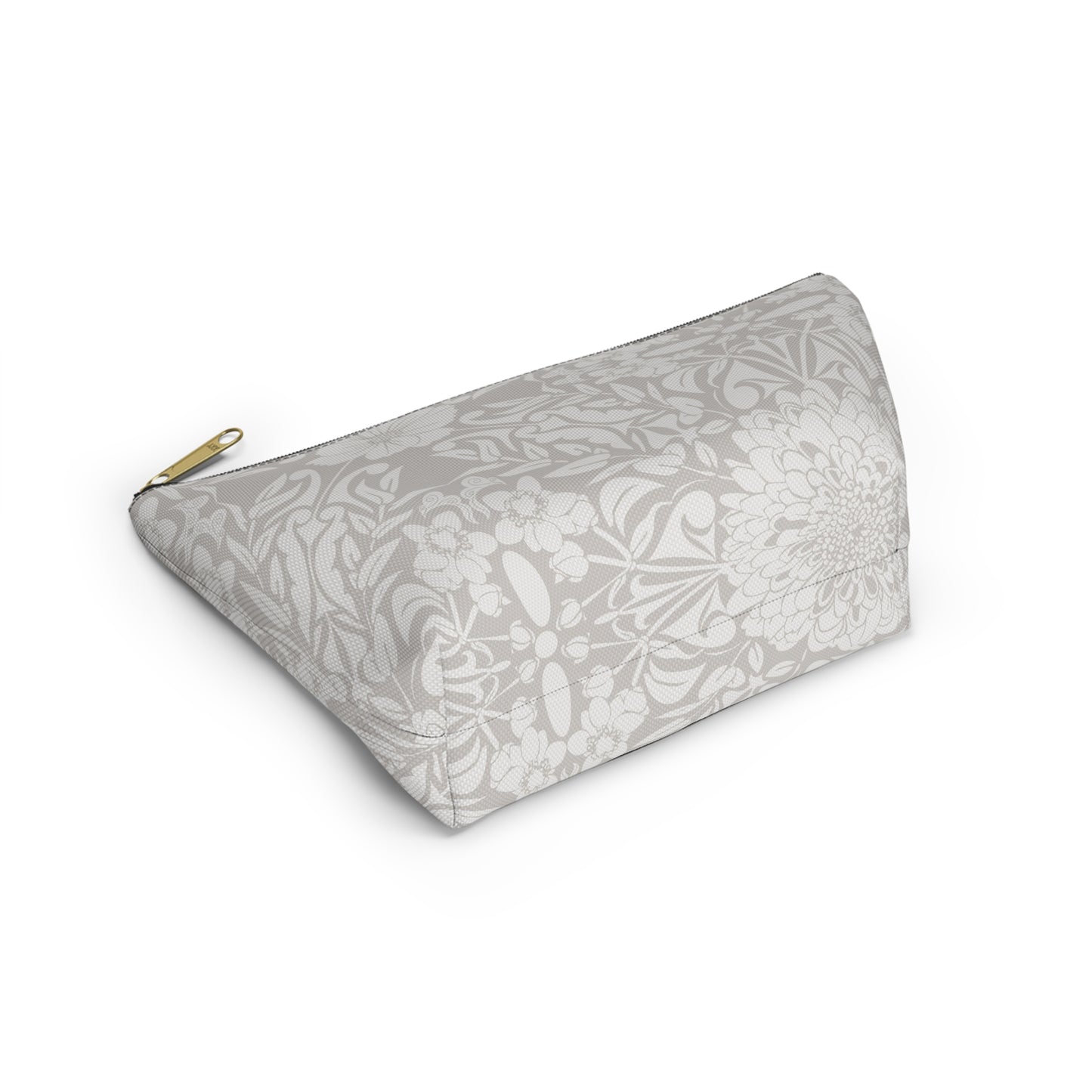 New Nouveau in Gray Accessory Pouch w T-bottom