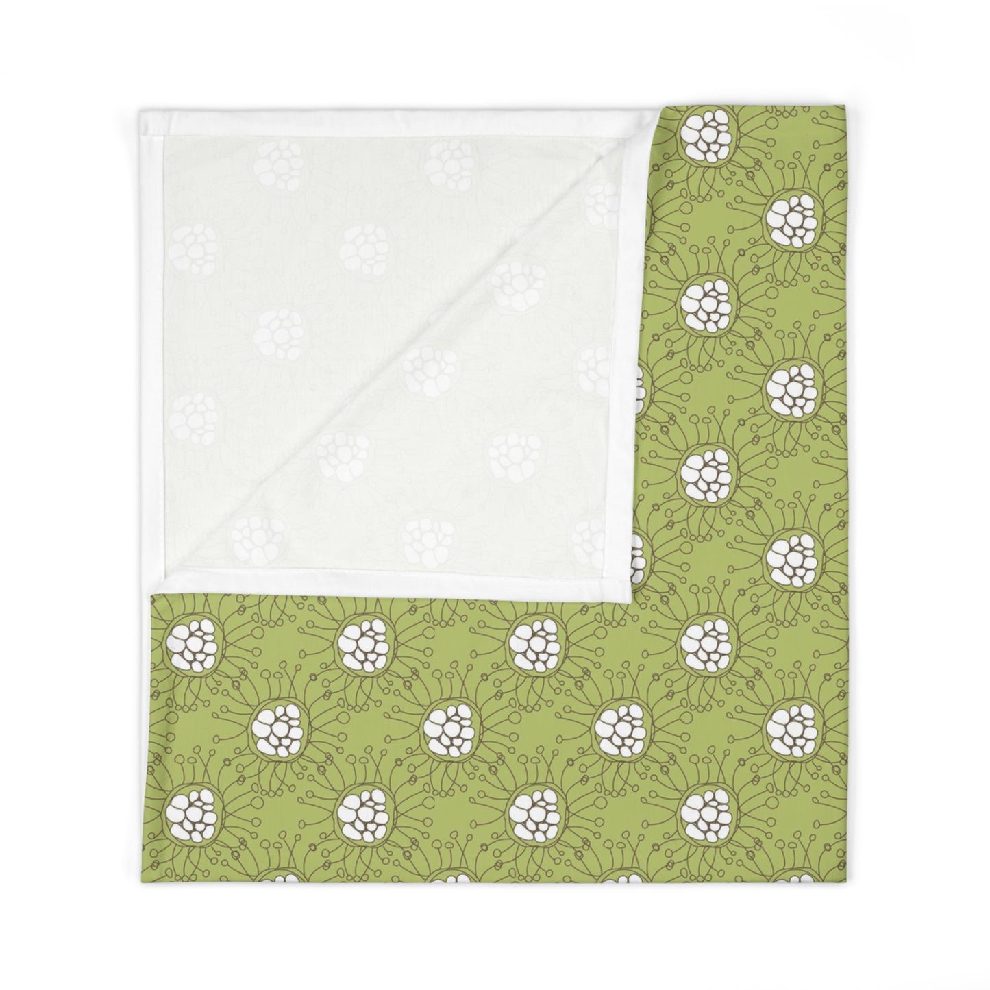 Playful Poppies Baby Swaddle Blanket