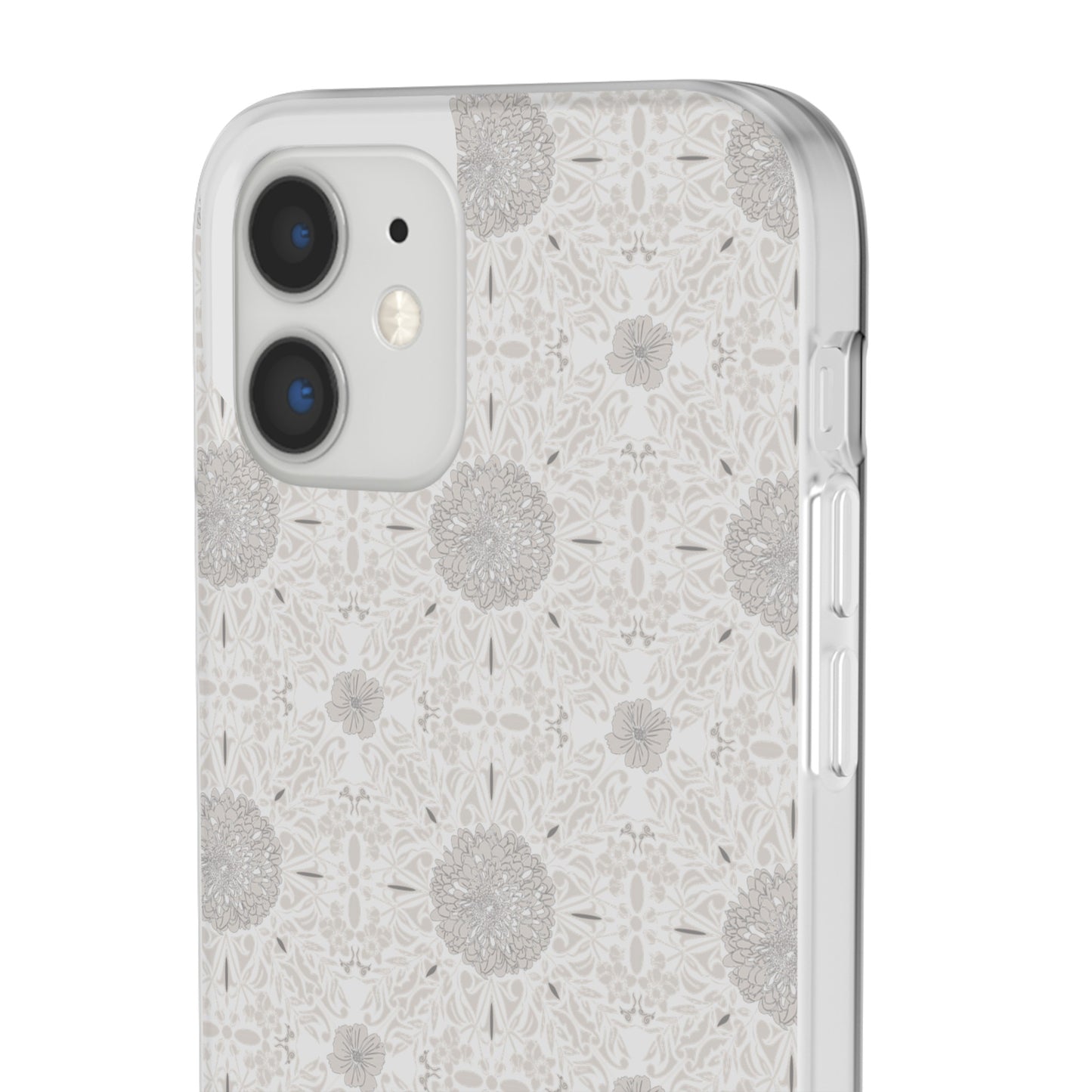 New Nouveau in Gray Flexi Cases for iPhone