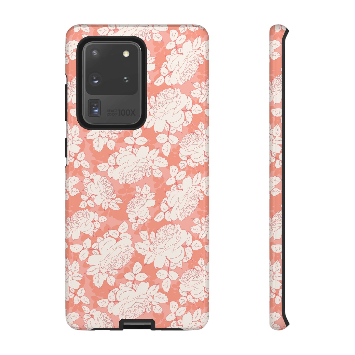 Peach and Cream Roses Tough Cases for Samsung