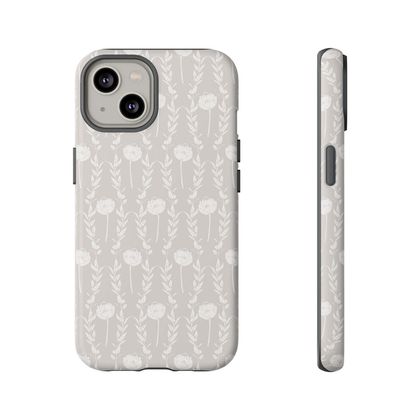 New Nouveau in Gray Tough Cases for iPhone