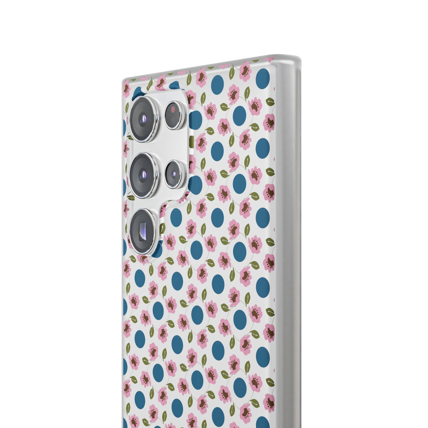 Wildflowers with Dots Flexi Cases for Samsung