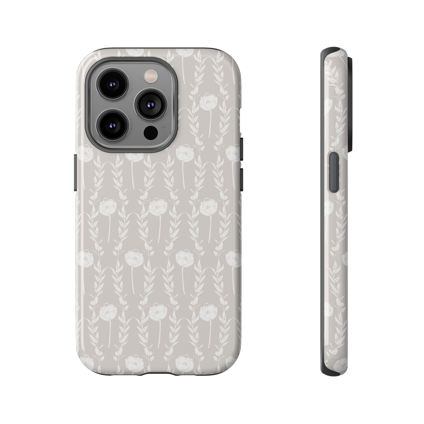 New Nouveau in Gray Tough Cases for iPhone