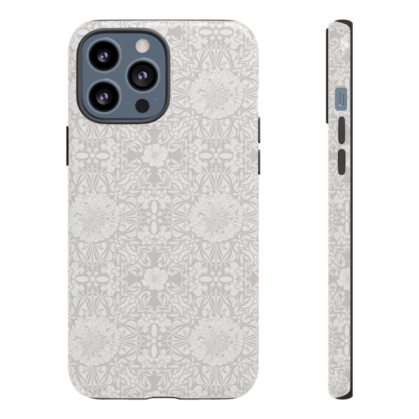 New Nouveau in Gray Tough Cases for iPhone