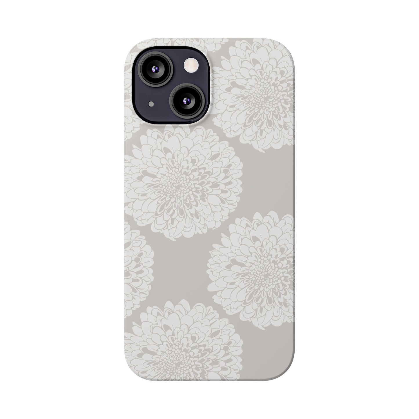 New Nouveau in Gray Slim Phone Cases