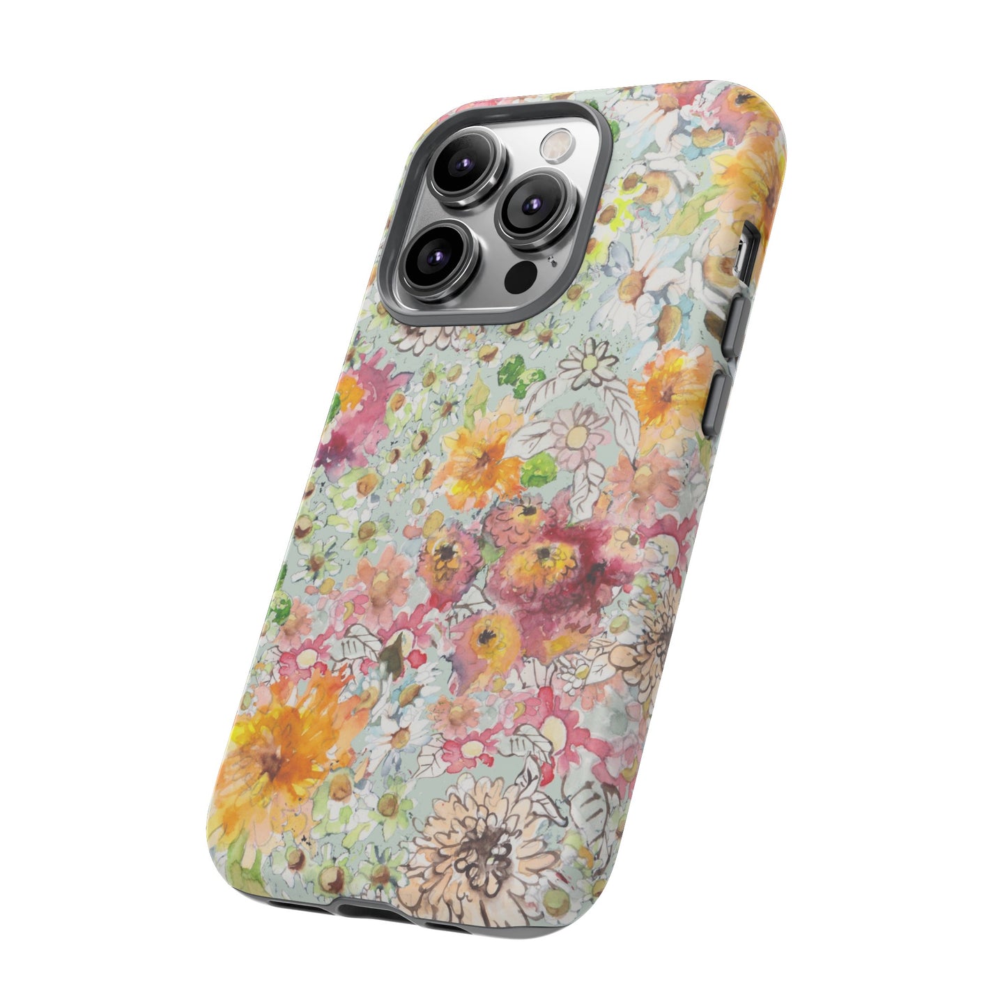 Farmhouse Floral Tough Cases for iPhone