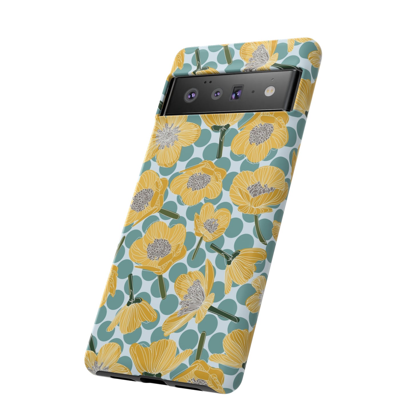 Buttercups and Polka Dots Tough Cases for Google Pixel