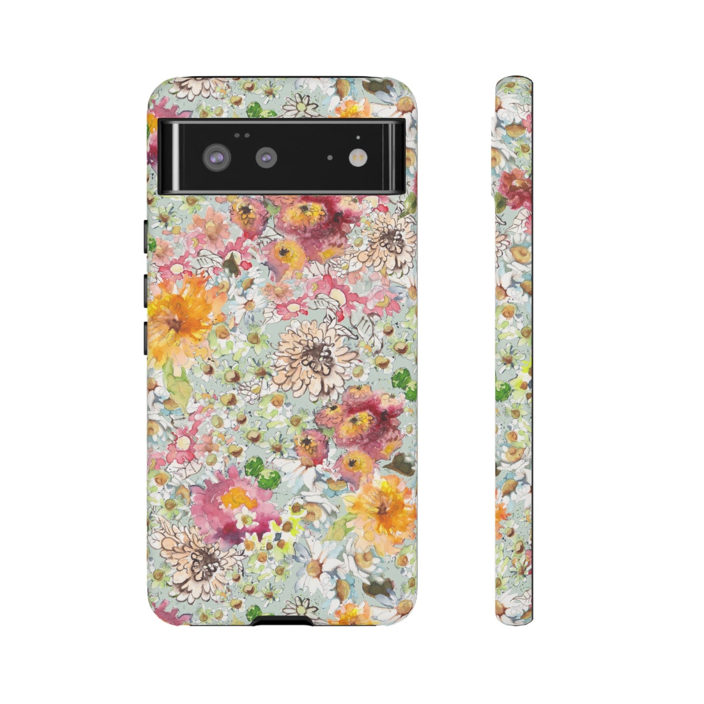 Farmhouse Floral Tough Cases for Google Pixel