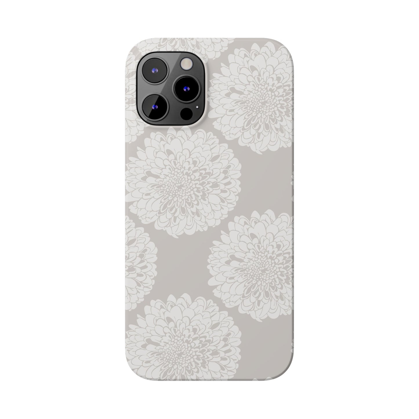 New Nouveau in Gray Slim Phone Cases