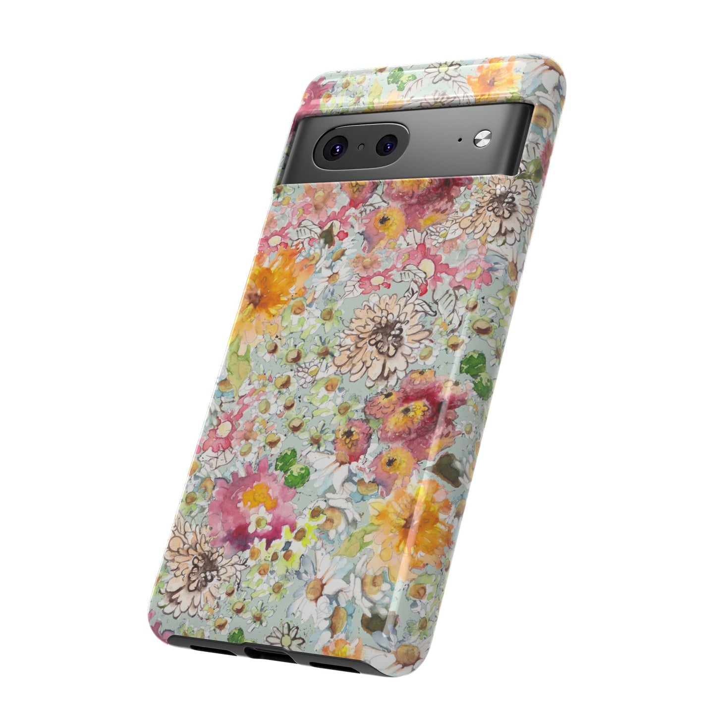 Farmhouse Floral Tough Cases for Google Pixel