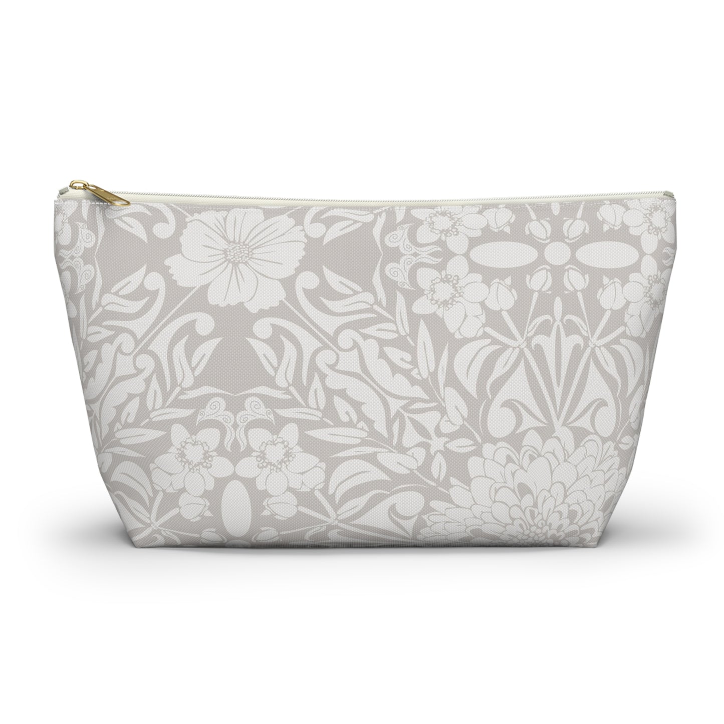 New Nouveau in Gray Accessory Pouch w T-bottom