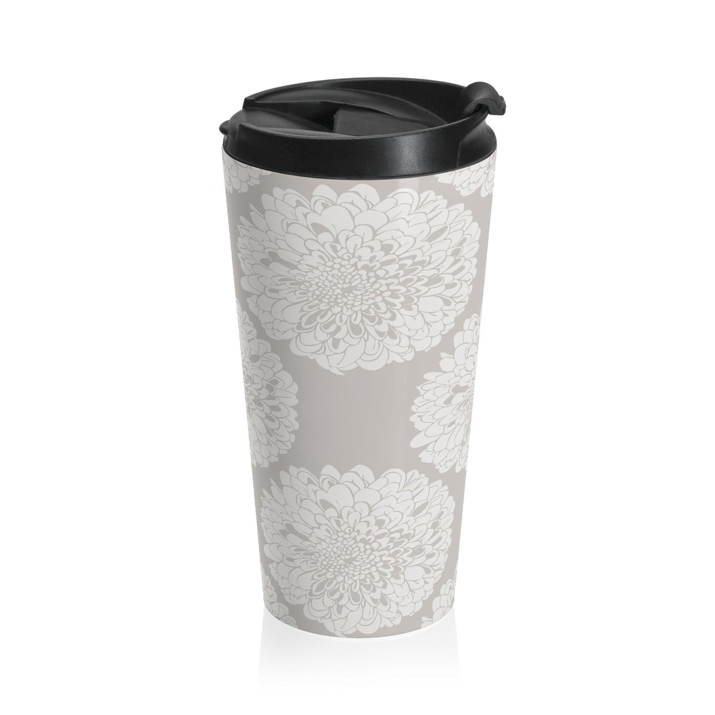 New Nouveau in Gray Stainless Steel Travel Mug