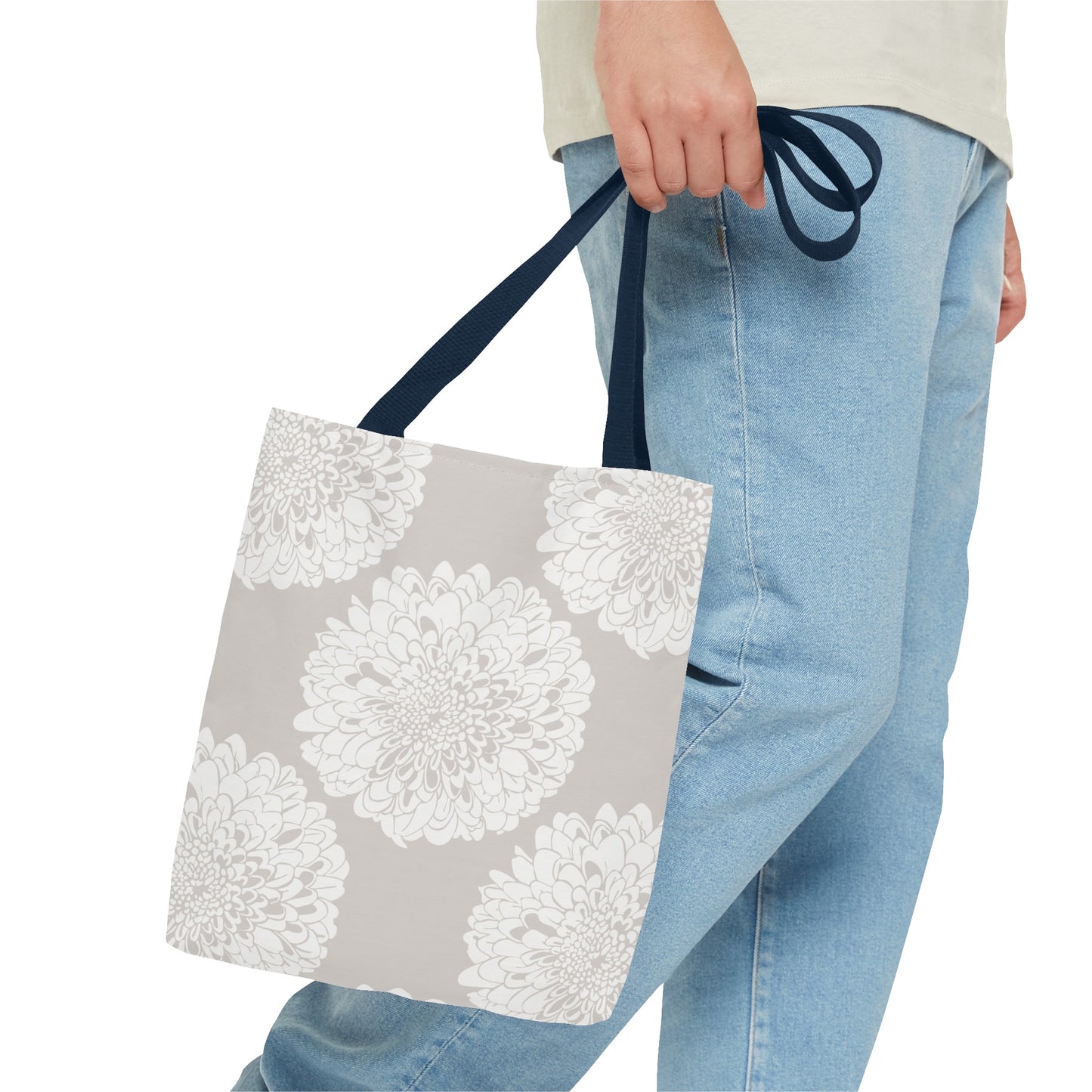 New Nouveau in Gray Tote Bag