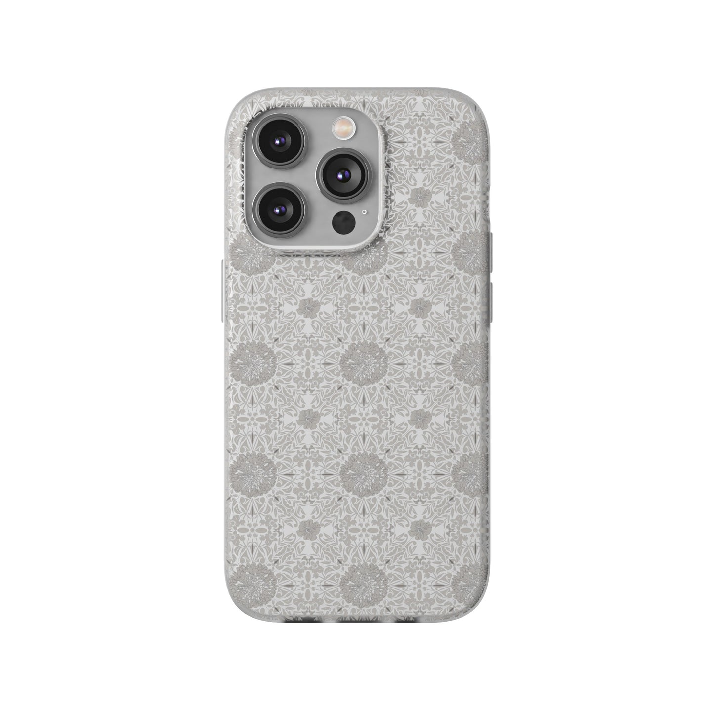 New Nouveau in Gray Flexi Cases for iPhone