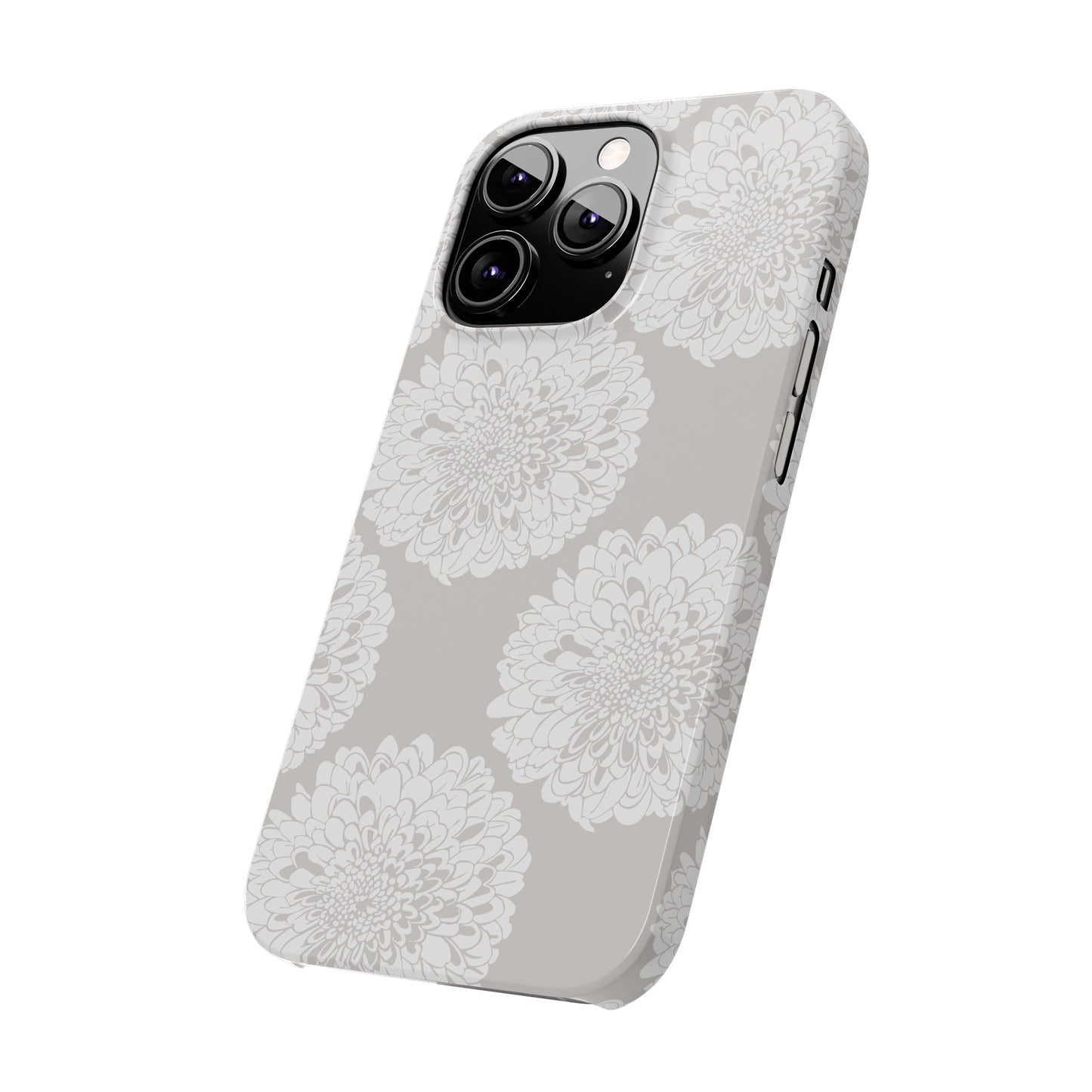 New Nouveau in Gray Slim Phone Cases