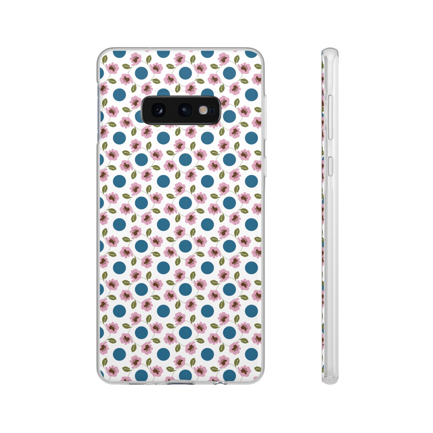 Wildflowers with Dots Flexi Cases for Samsung