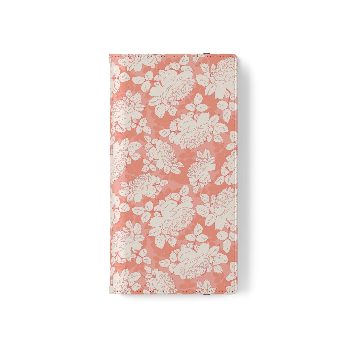 Peach and Cream Roses Flip Cases for Samsung