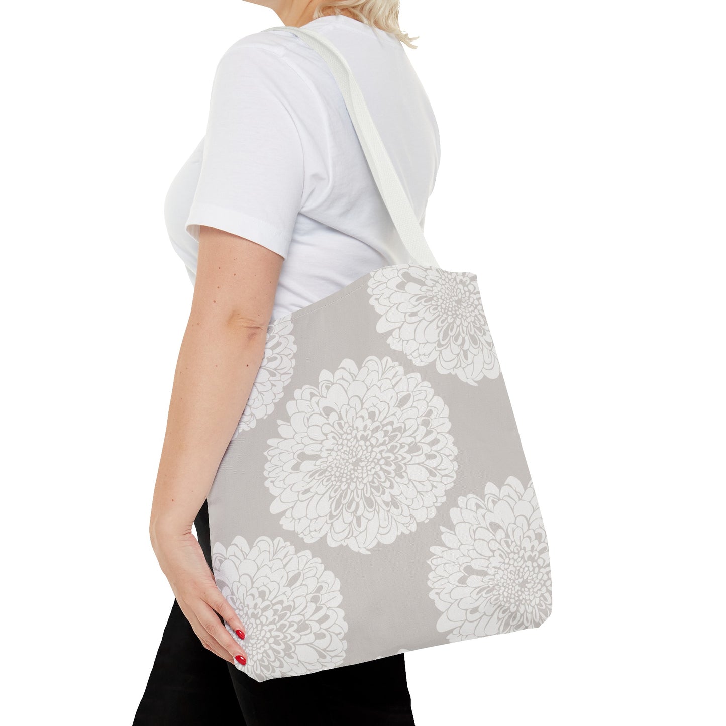 New Nouveau in Gray Tote Bag