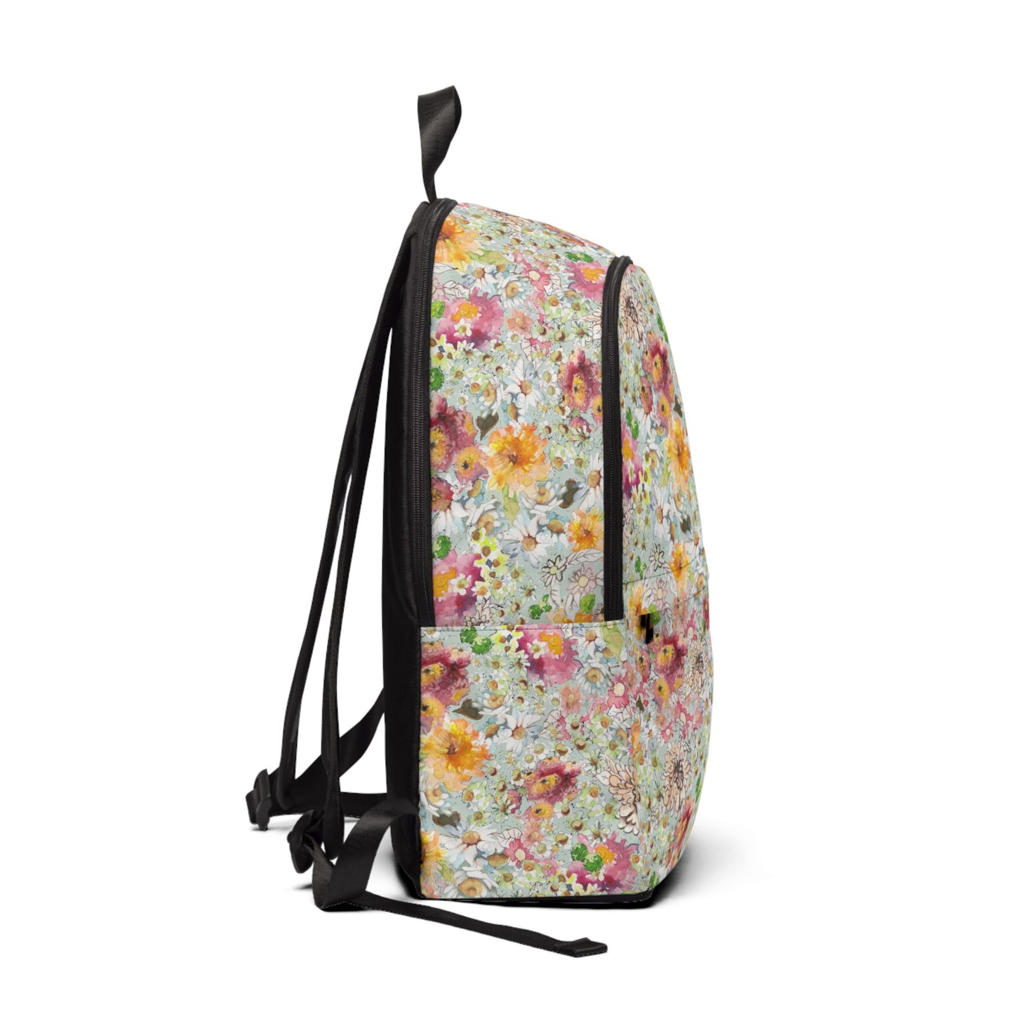 Farmhouse Floral Fabric Backpack