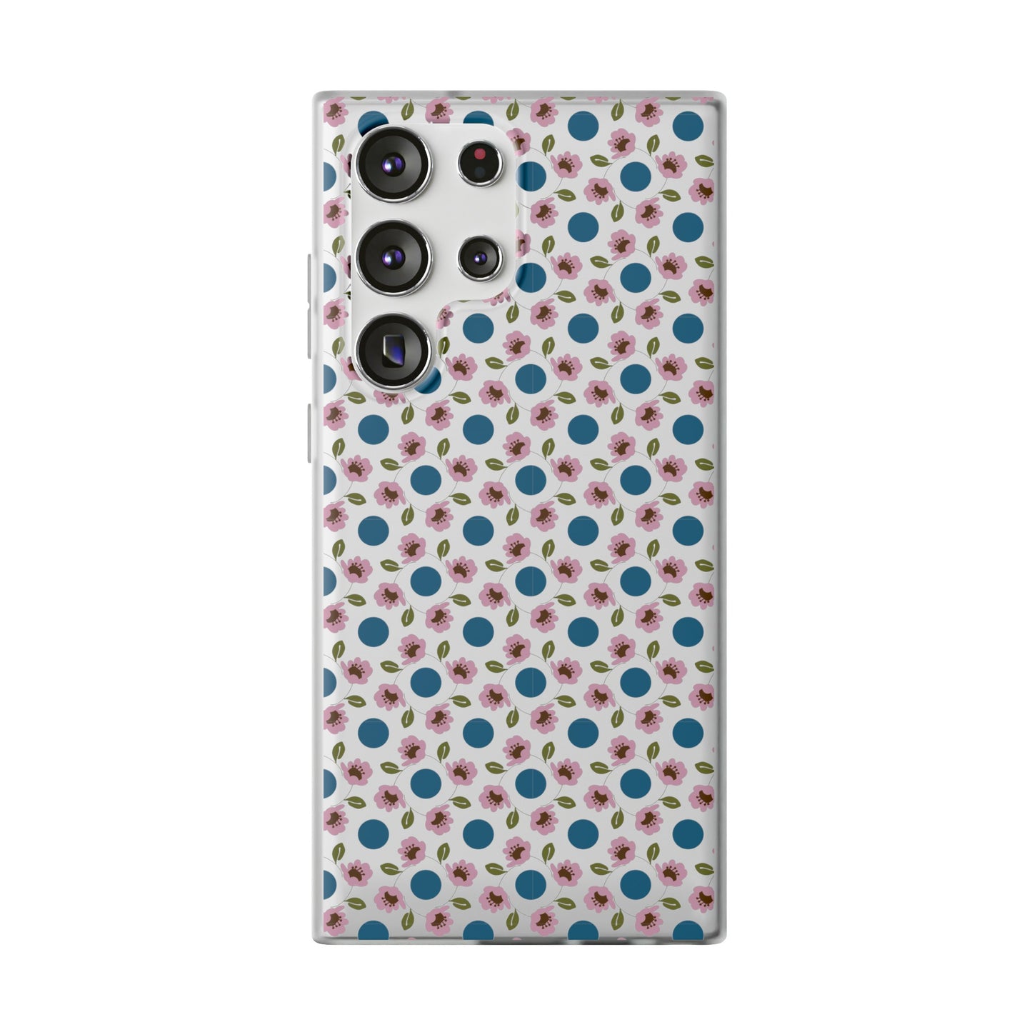 Wildflowers with Dots Flexi Cases for Samsung