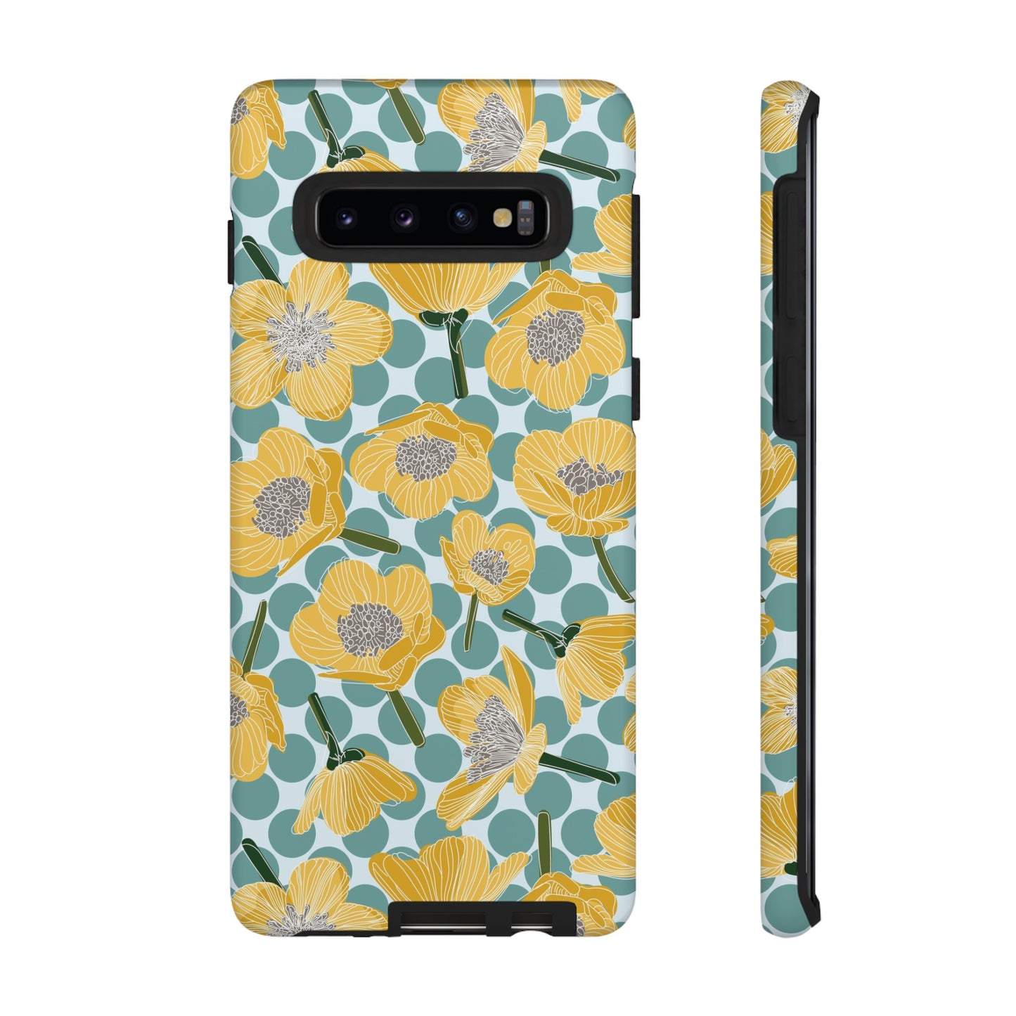 Buttercups and Polka Dots Tough Cases for Samsung