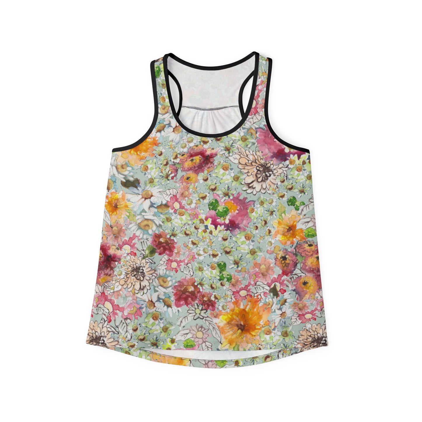 Farmhouse Floral Women's Tank Top