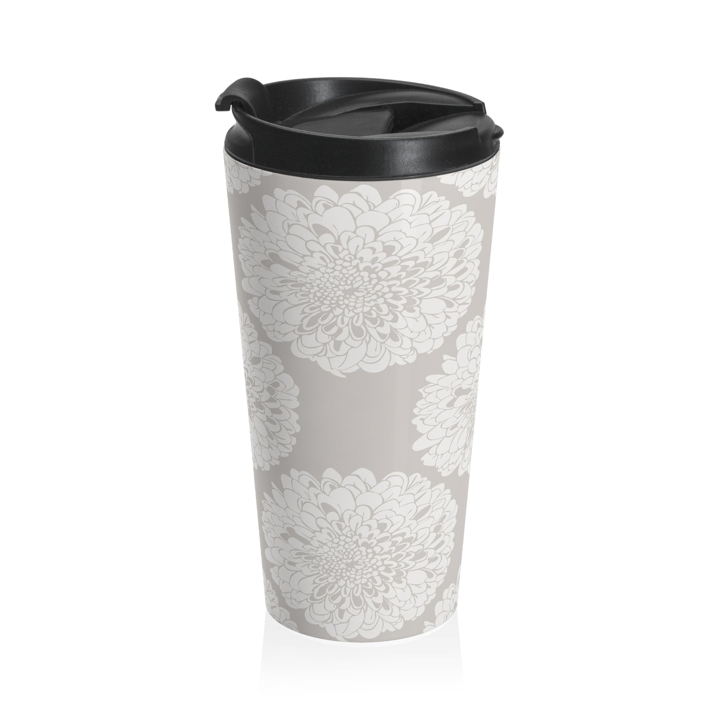 New Nouveau in Gray Stainless Steel Travel Mug