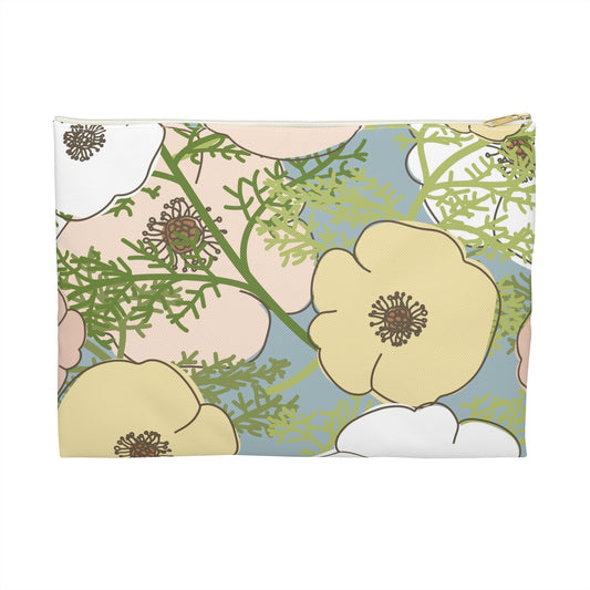 Playful Poppies Accessory Pouch