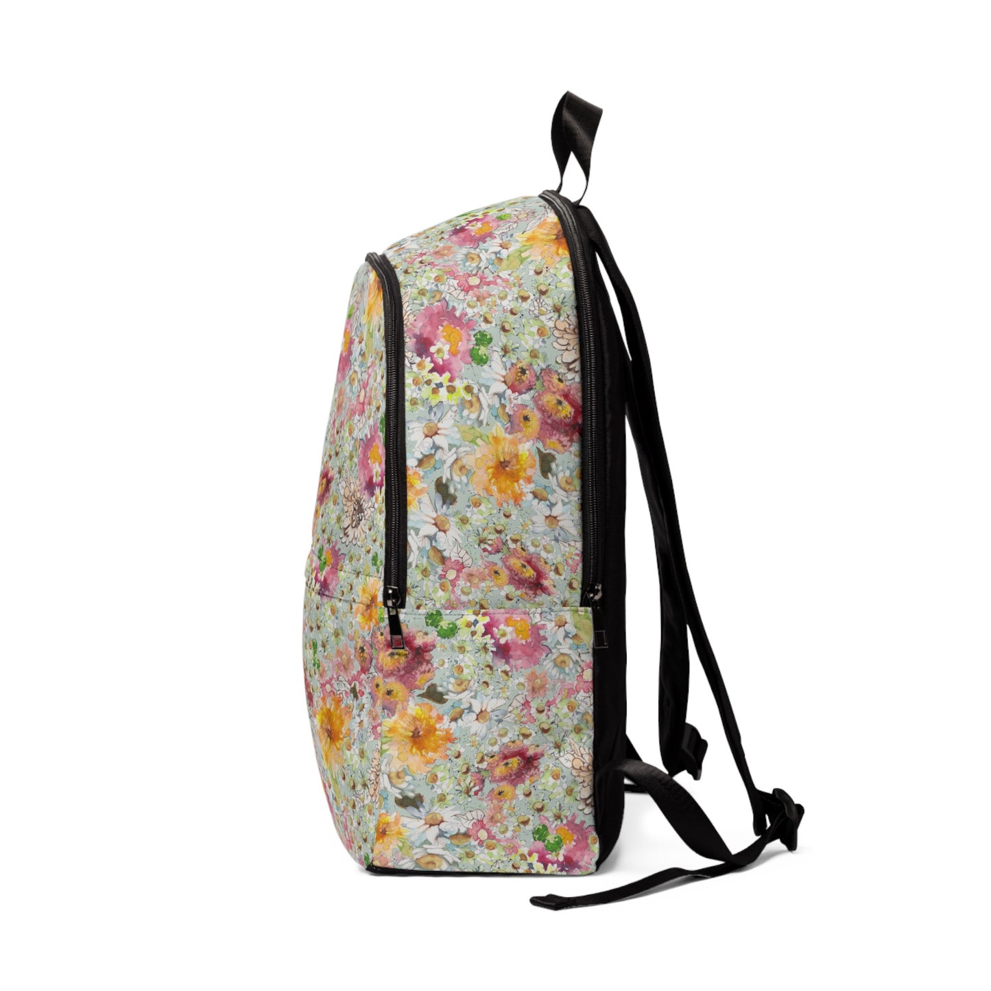 Farmhouse Floral Fabric Backpack