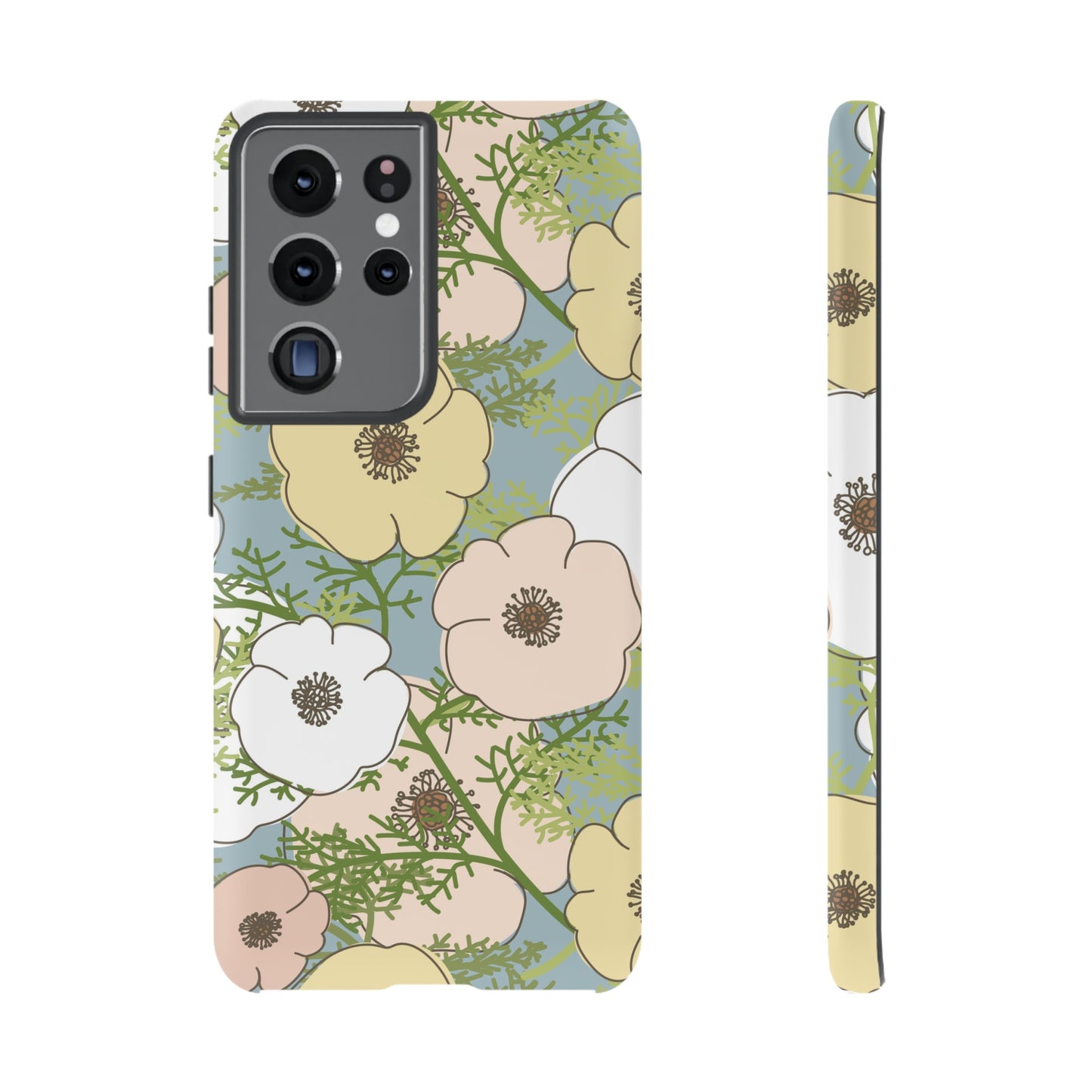 Playful Poppies Tough Cases for Samsung