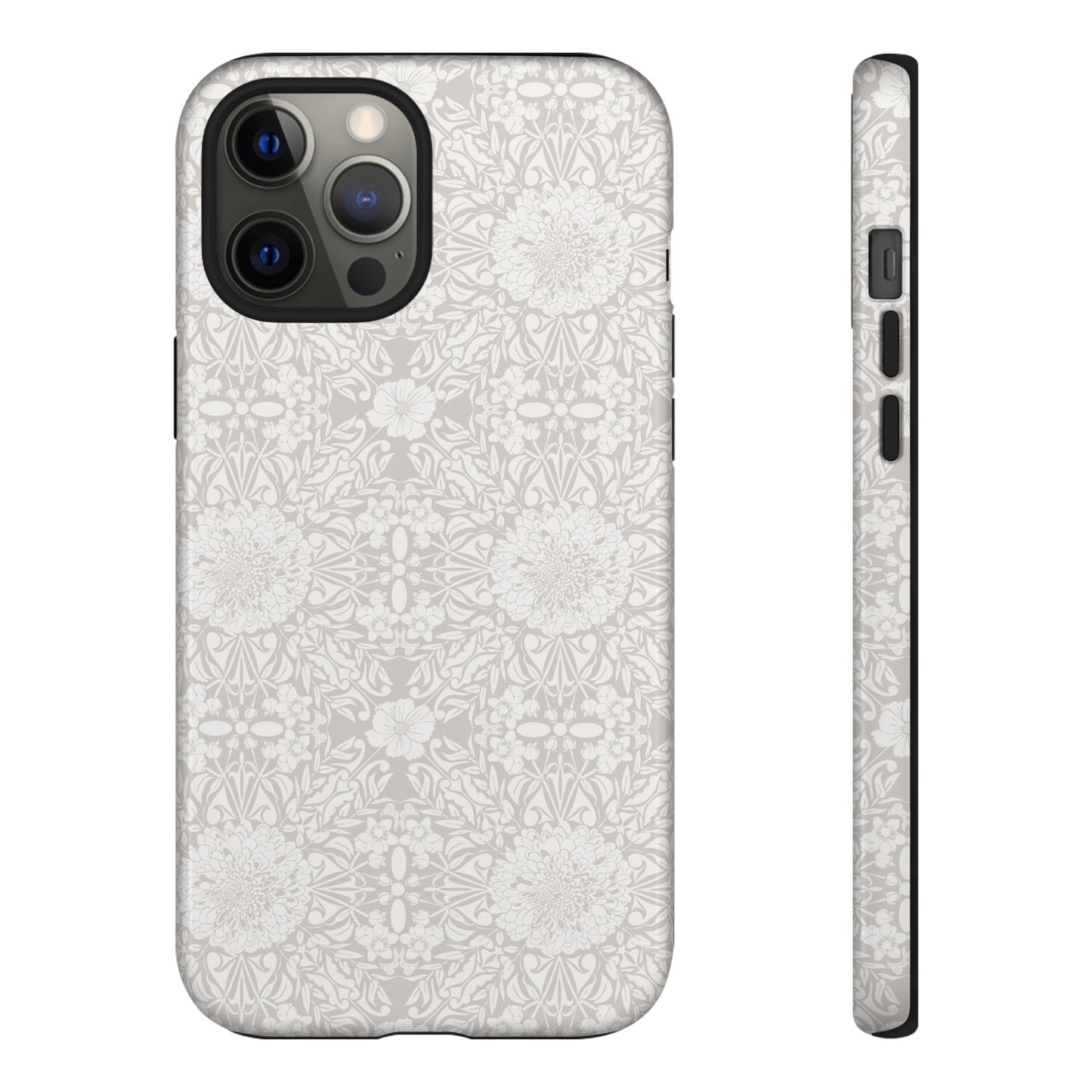 New Nouveau in Gray Tough Cases for iPhone