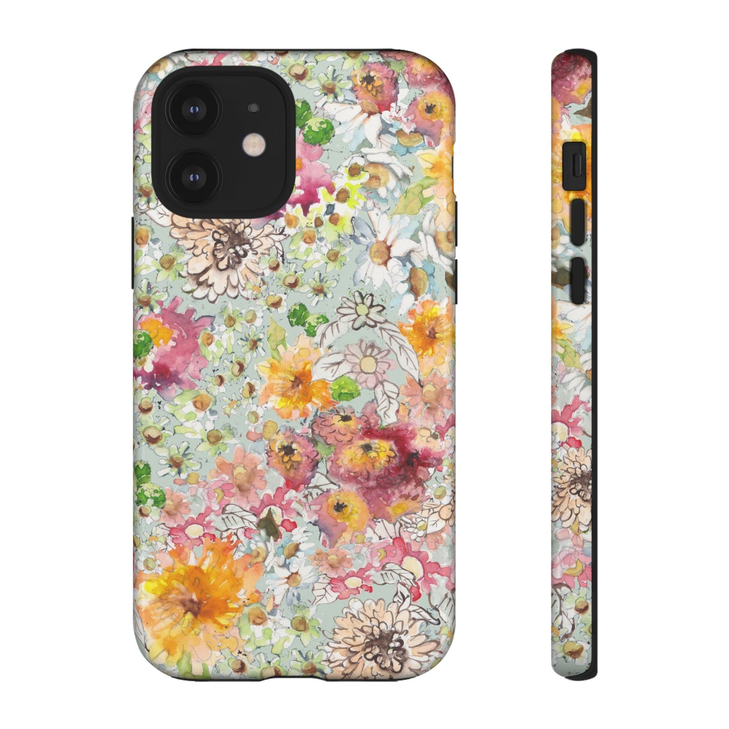 Farmhouse Floral Tough Cases for iPhone